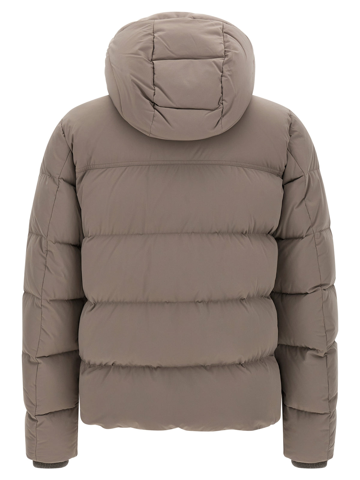 MooRER Gray Wool Bomber