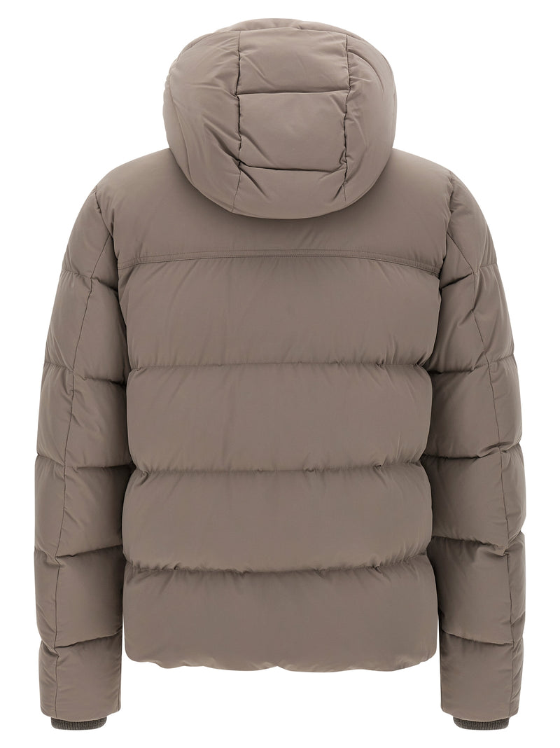MooRER Alarick Gray Wool Bomber Jacket for Men