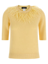 Fabiana Filippi Bicolor Virgin Wool Cardigan