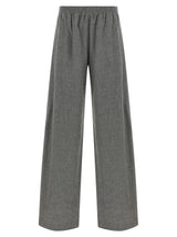 Fabiana Filippi Gray Virgin Wool Cargo Pants