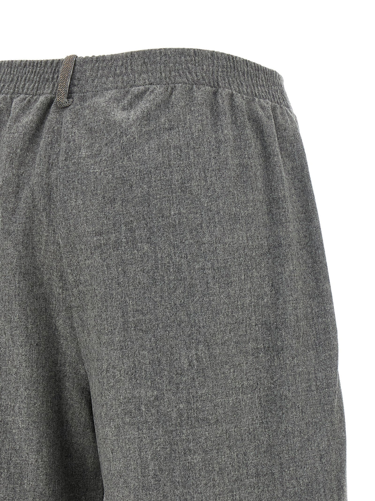 Fabiana Filippi Gray Virgin Wool Cargo Pants