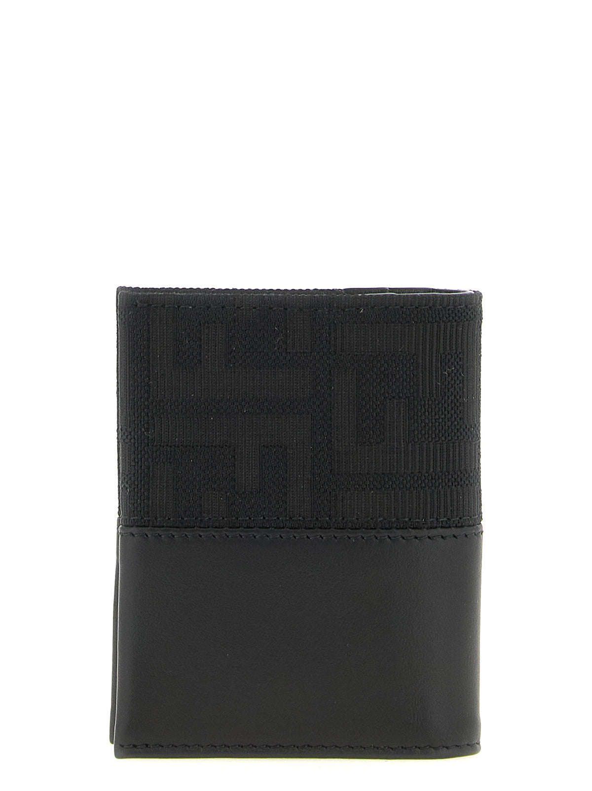 Fendi Black Polyester Cardholder