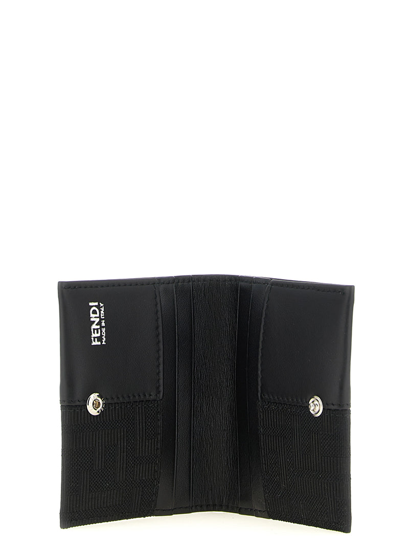 Fendi Black Polyester Cardholder - Iconic Design & Craftsmanship