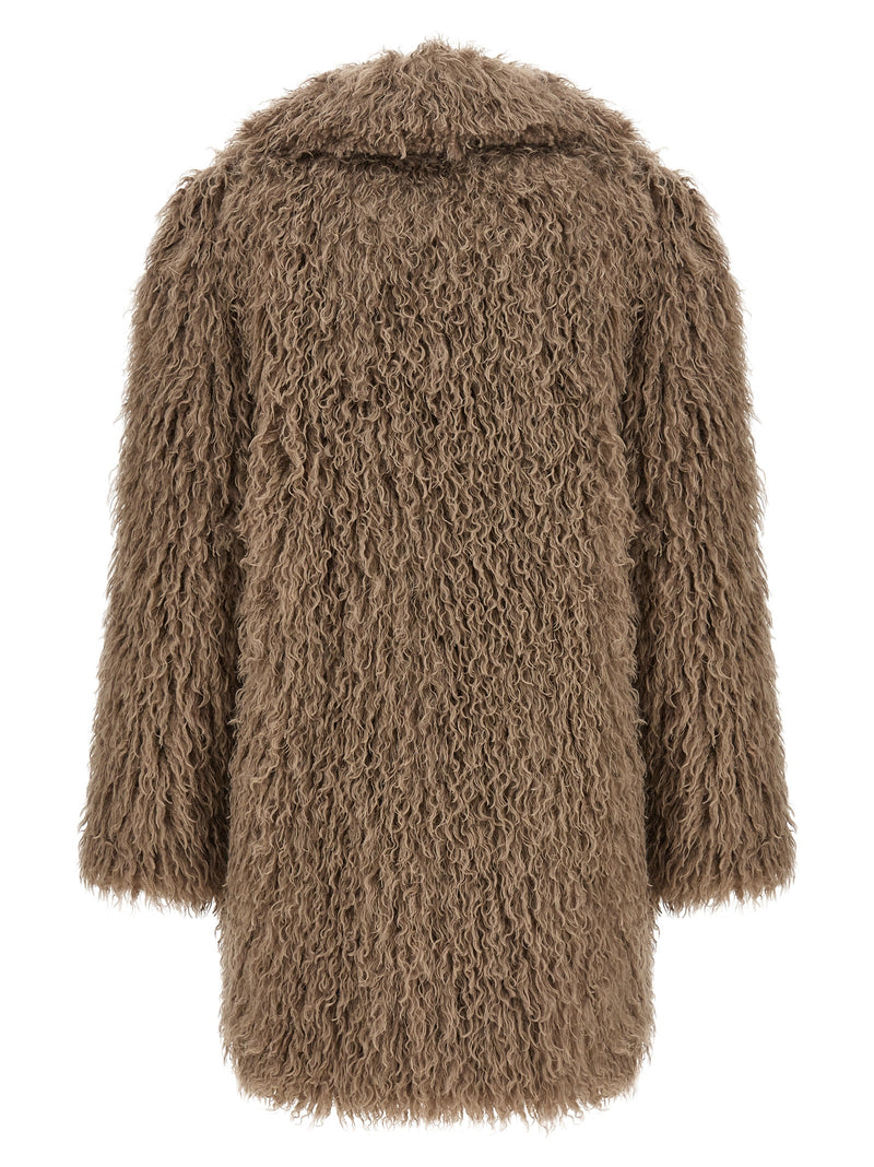 Tagliatore Astrid Gray Polyester Coat for Women