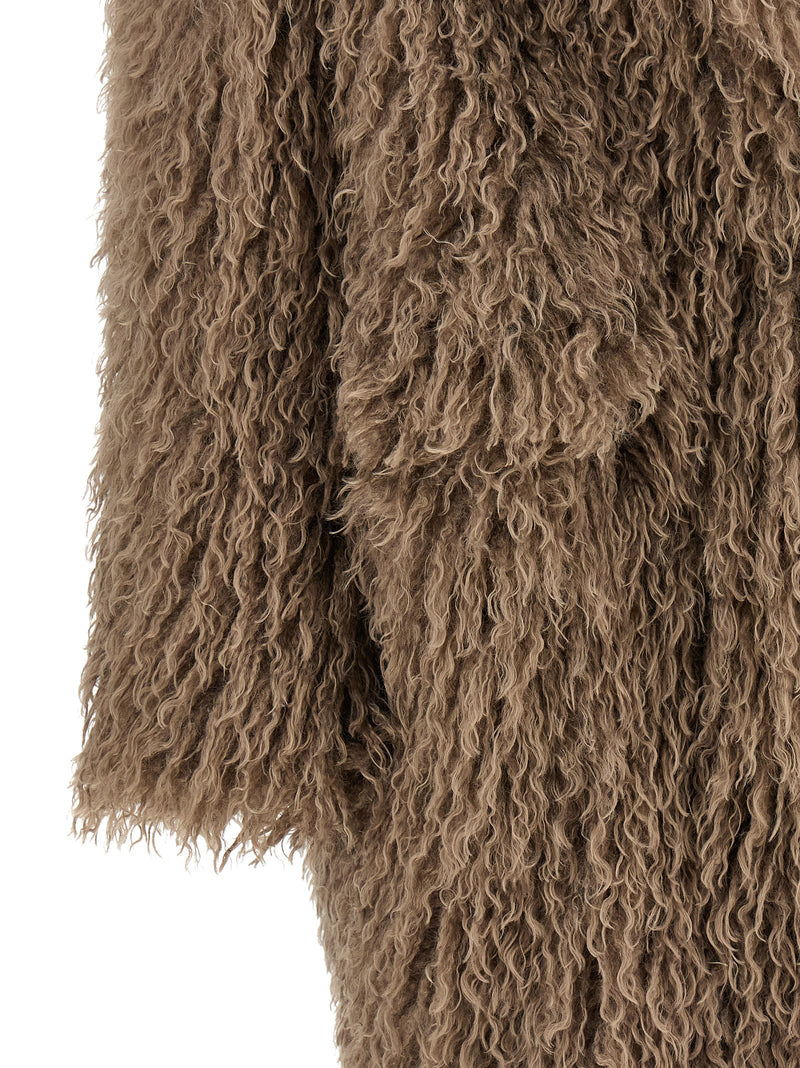 Tagliatore Astrid Gray Polyester Coat for Women