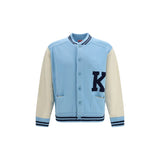 Kenzo Blue Wool Oves Aries Bomber