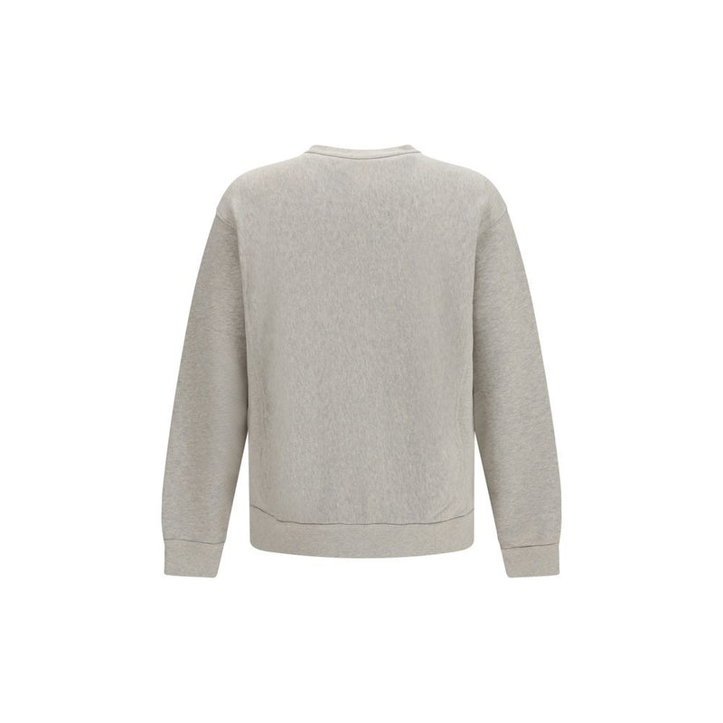 Sweatshirt Kenzo en Coton Gris avec Motif Tour Eiffel