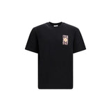 Casablanca Black Cotton T-Shirt