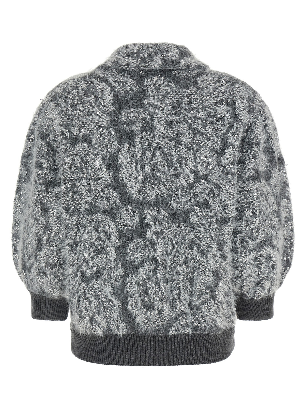 NUDE Gray Wool Cardigan