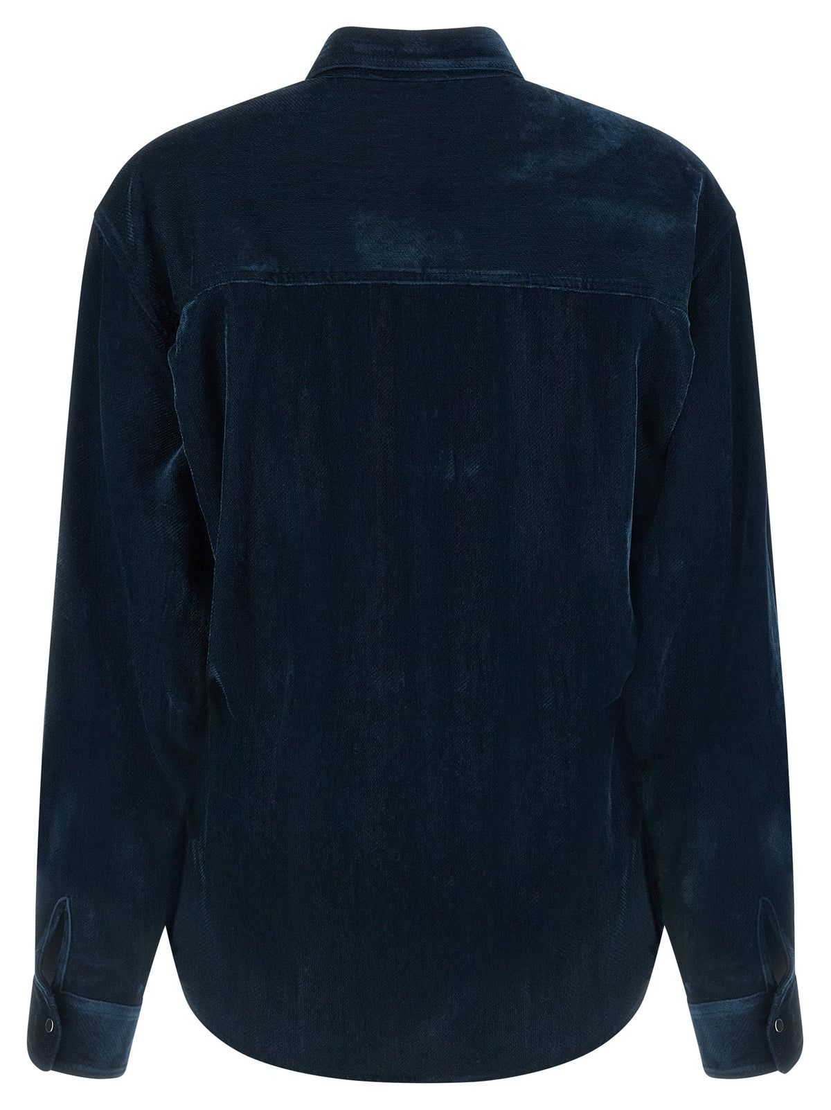 NUDE Blue Viscose Blouse