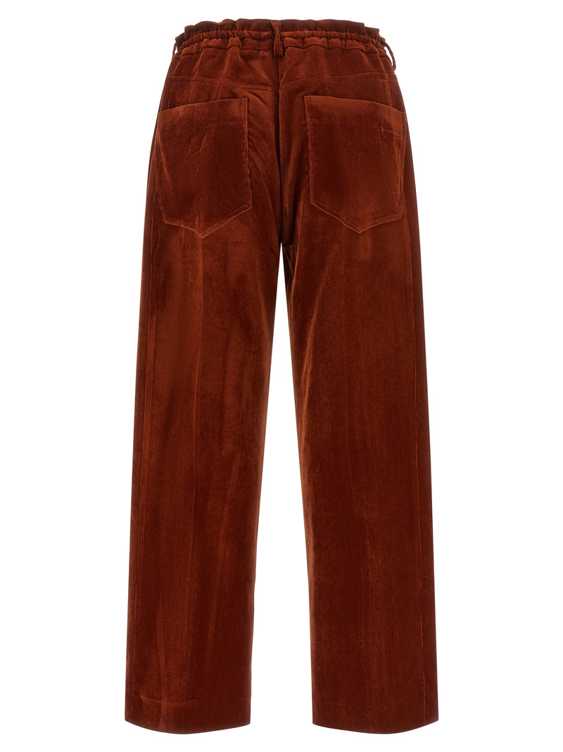 NUDE Multicolor Viscose Casual Pants - Effortless Elegance