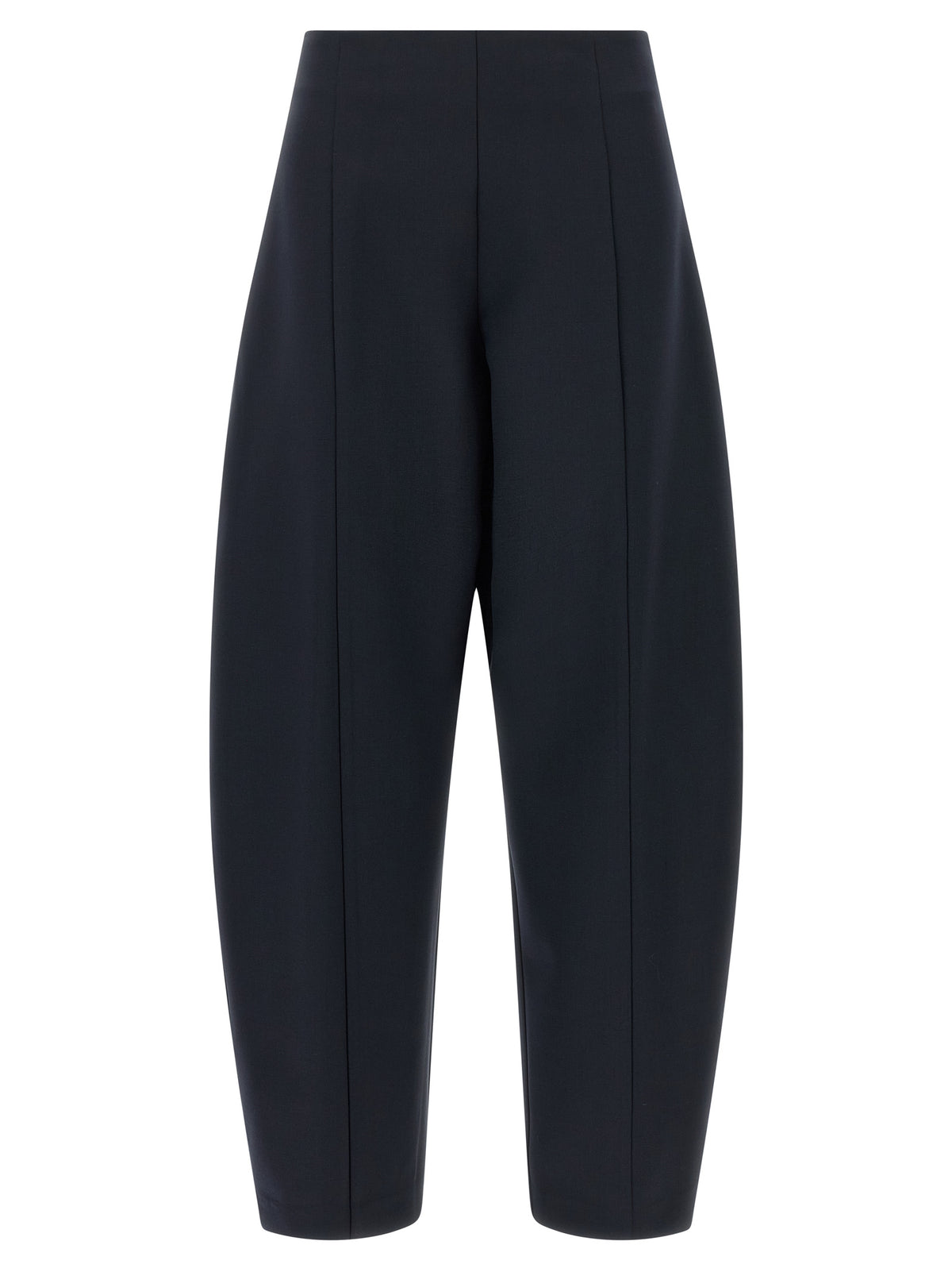 NUDE Blue Wool Casual Pants