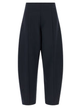 NUDE Blue Wool Casual Pants