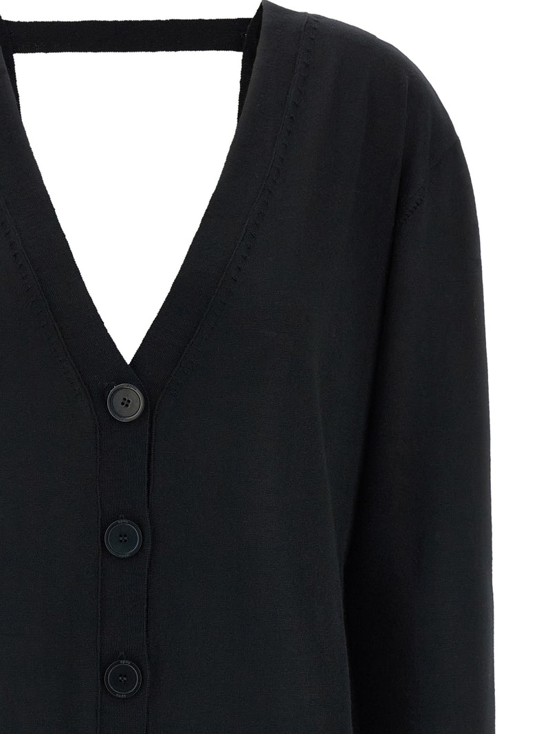 NUDE Black Wool Cardigan - Stylish & Comfortable Knitwear