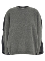 NUDE Gray Wool Cardigan