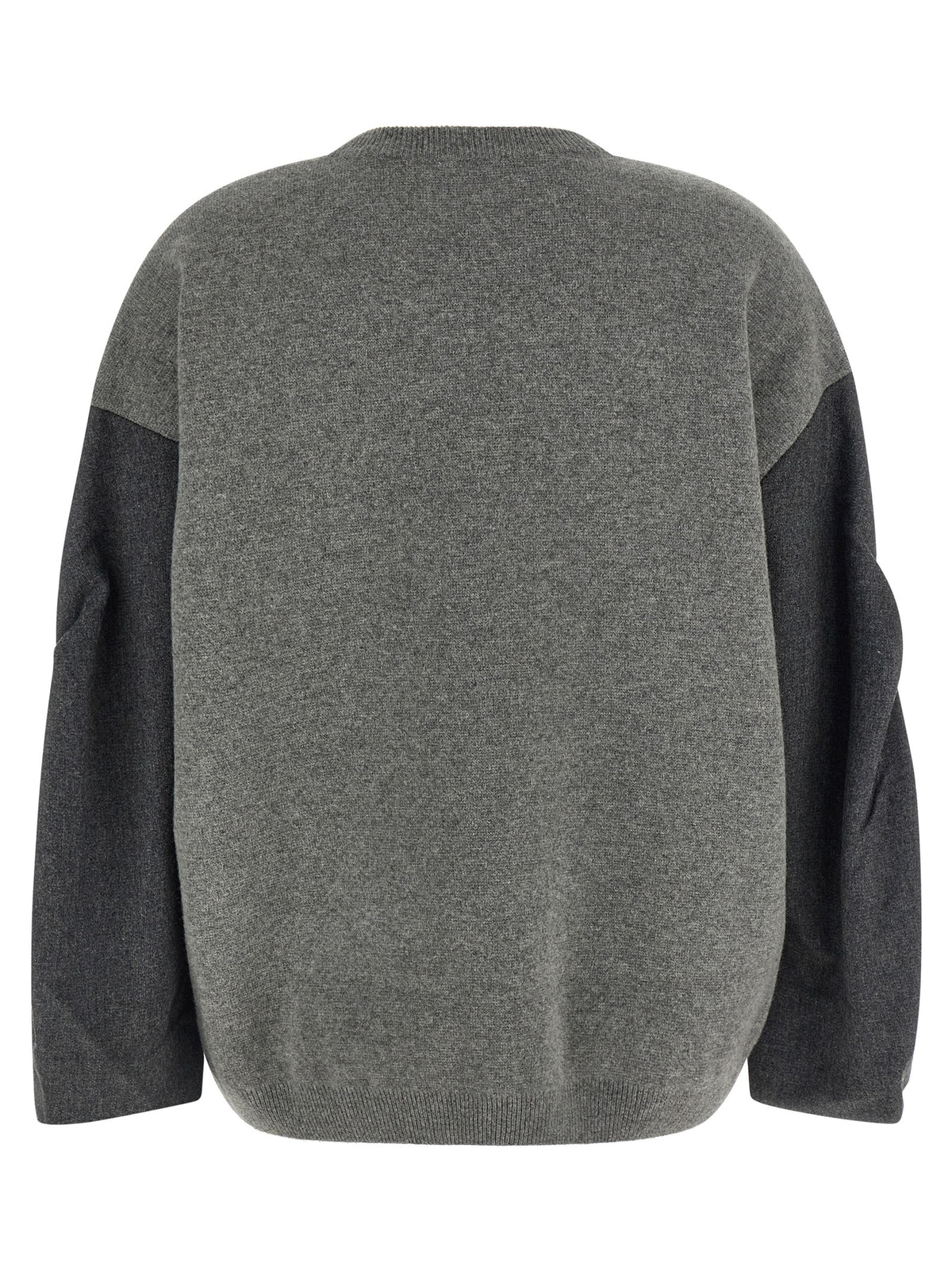 NUDE Gray Wool Cardigan