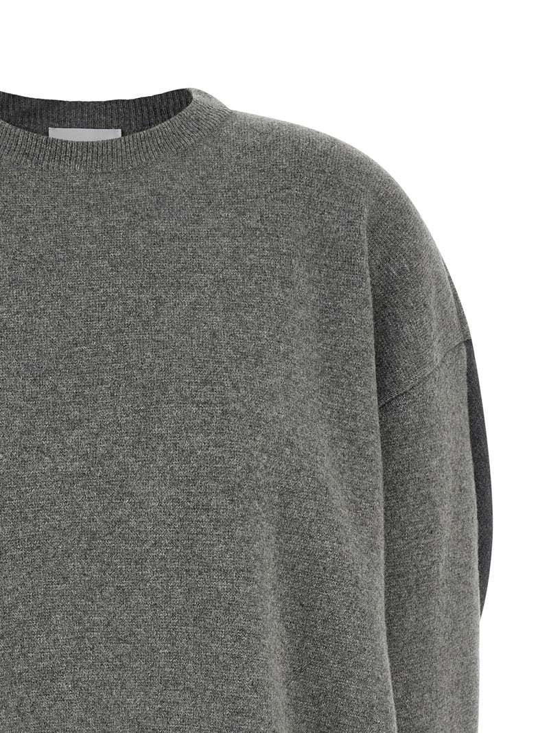NUDE Gray Wool Cardigan - Luxurious Oversized Sweater