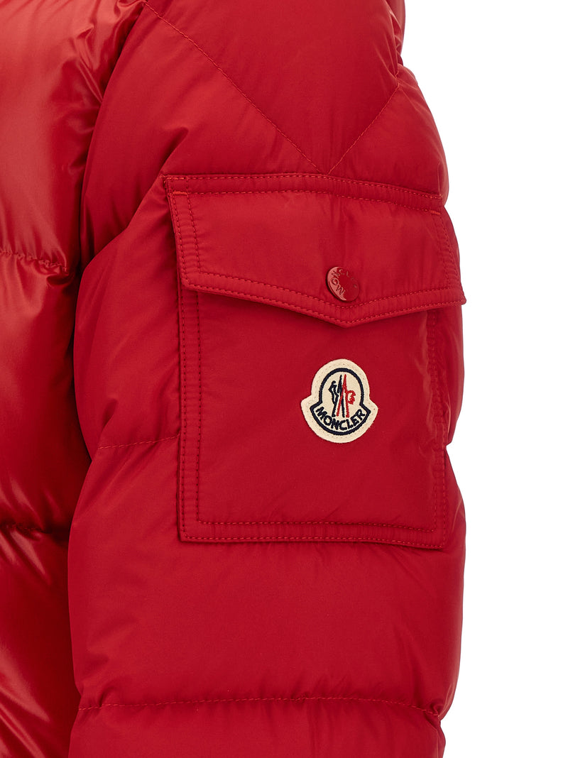 Moncler Maya Multicolor Polyester Full-Length Jacket