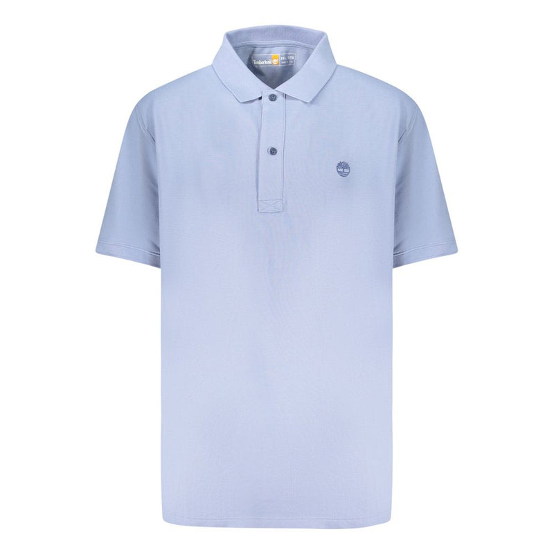 Timberland Azzurro Cotton Men's Polo Shirt - Stylish & Comfortable