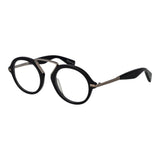 Yohji Yamamoto Black Men's Glasses Frame