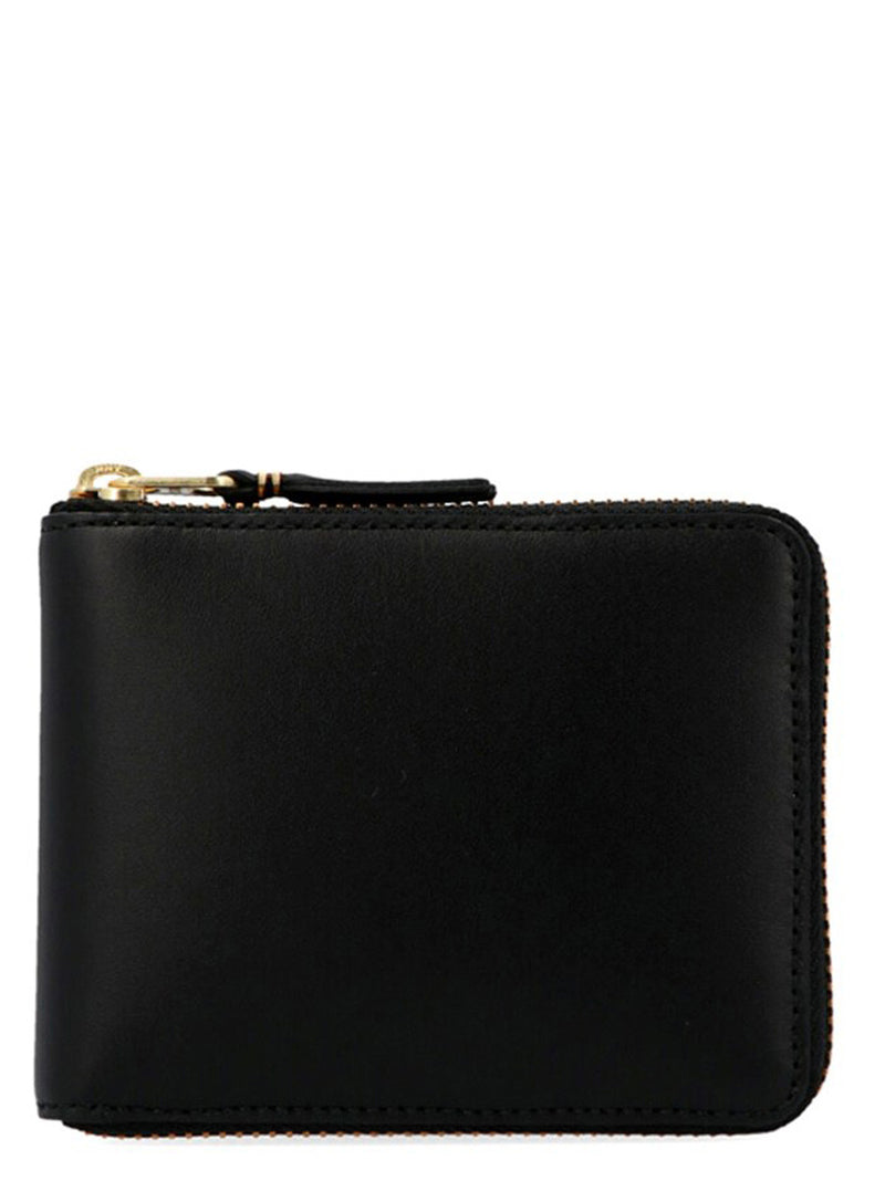 Comme Des Garçons Black Calfskin Cardholder - Elegant Design