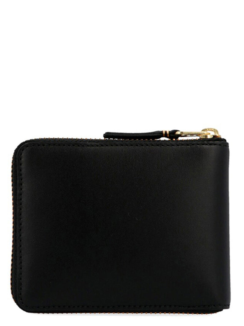 Comme Des Garçons Black Calfskin Cardholder - Elegant Design