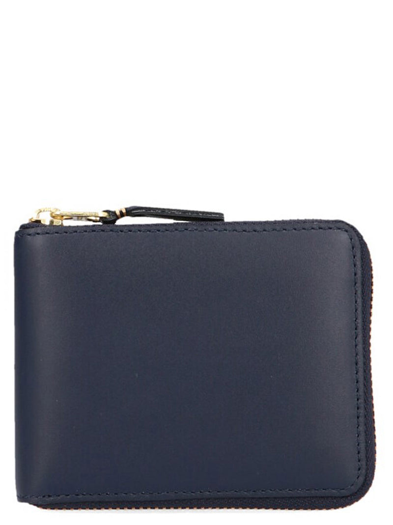 Comme Des Garçons Blue Calfskin Wallet – Arecalf SA7100
