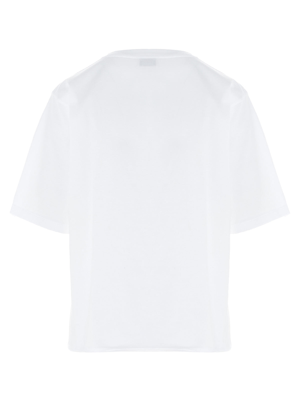 Saint Laurent White Cotton T-Shirt