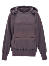 Maison Margiela Purple Cotton Hoodie