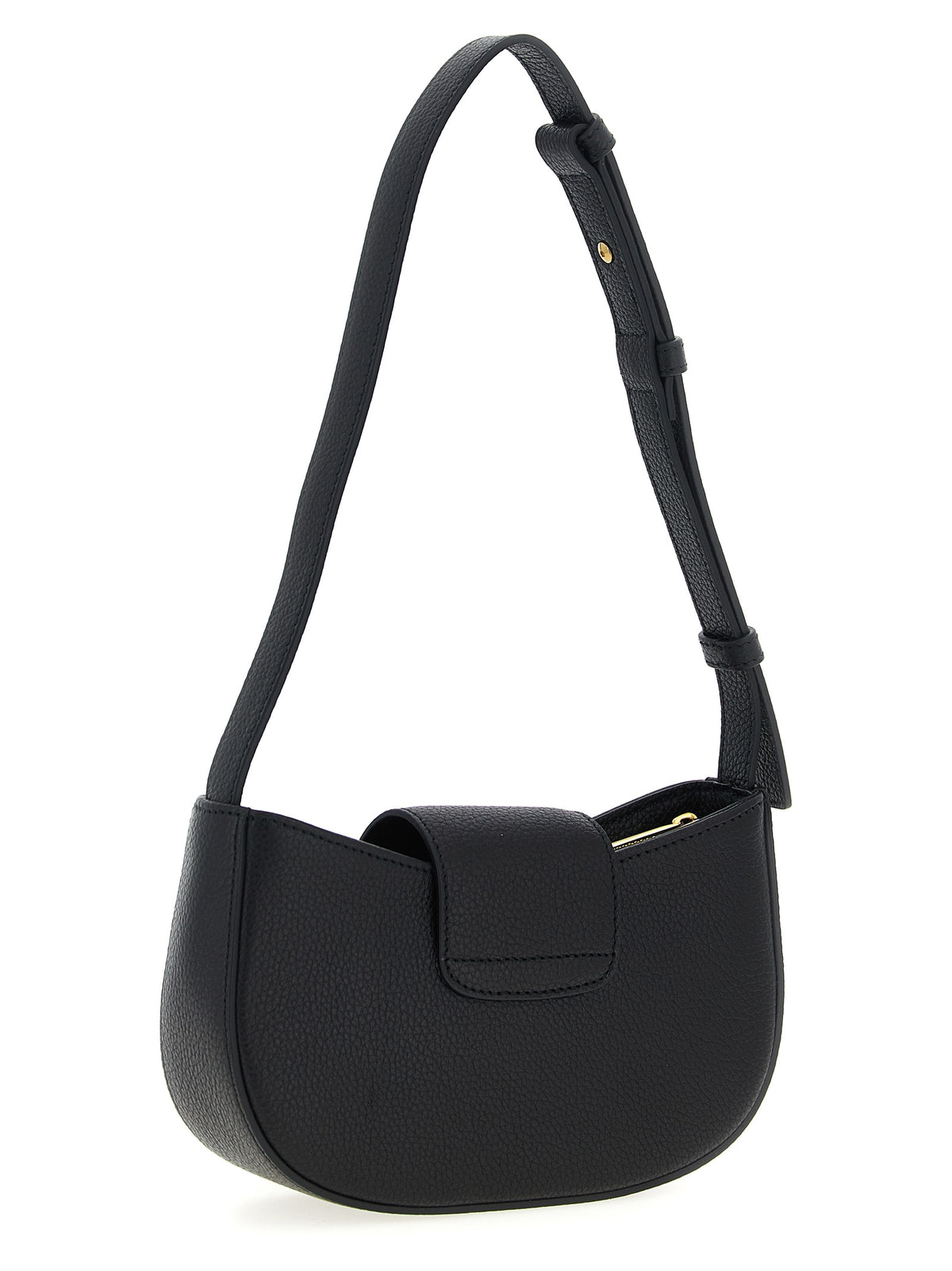 Ferragamo Black Calfskin Shoulder Bag