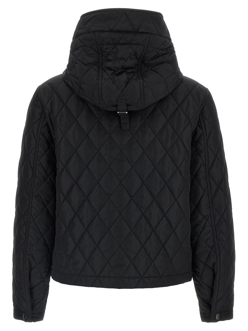 Burberry Pembroke Black Polyamide Full-Length Jacket