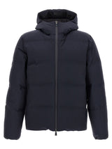 Herno Blue Polyamide Full-Length Jacket