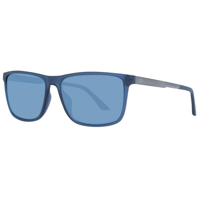 Harley-Davidson Blue Plastic Sunglasses for Men