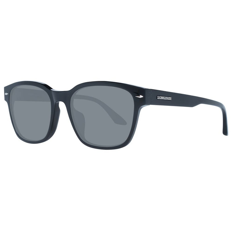 Longines Black Plastic Sunglasses for Men