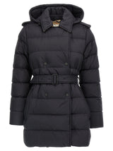 Burberry Black Polyamide Coat