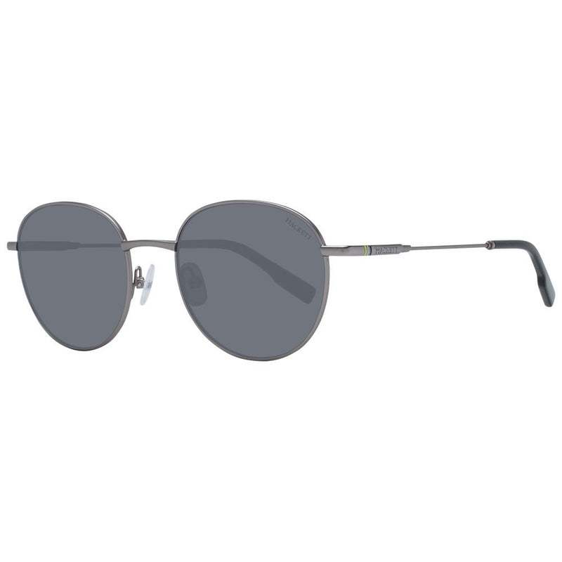 Hackett Gray Round Sunglasses for Men