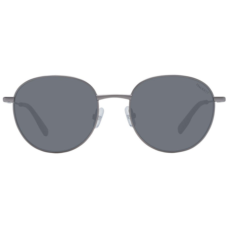 Hackett Gray Round Sunglasses for Men
