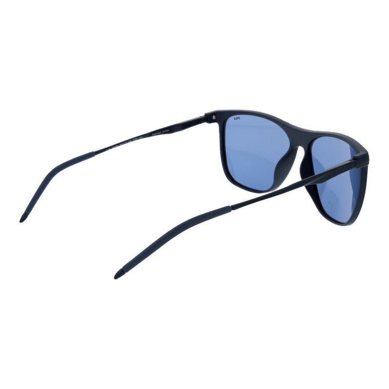 Fila Blue Plastic Sunglasses for Men - Polarized Square Frame