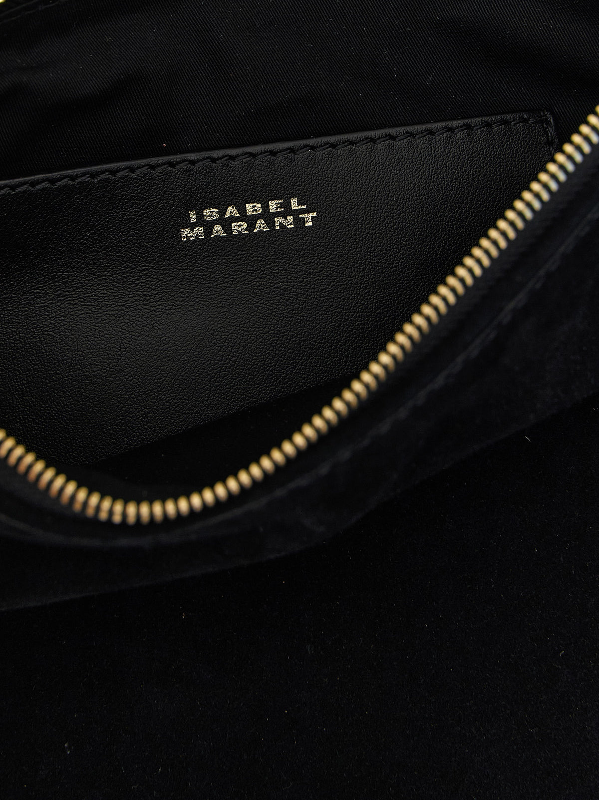 Isabel Marant Black Calfskin Handbag