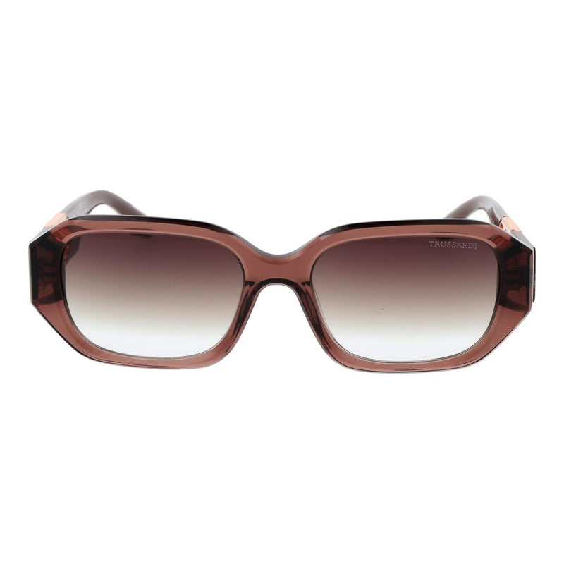 Trussardi Brown Acetate Sunglasses for Women