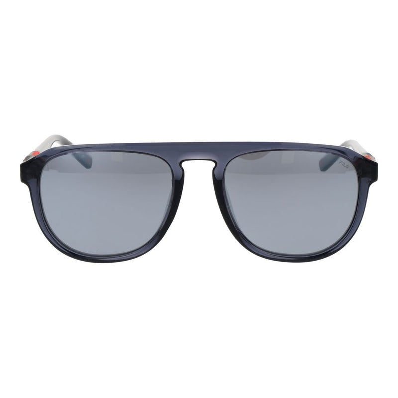 Fila Gray Rubber Sunglasses - Polarized Aviator Style