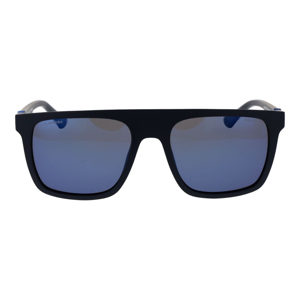 Police Blue Plastic Sunglasses for Men