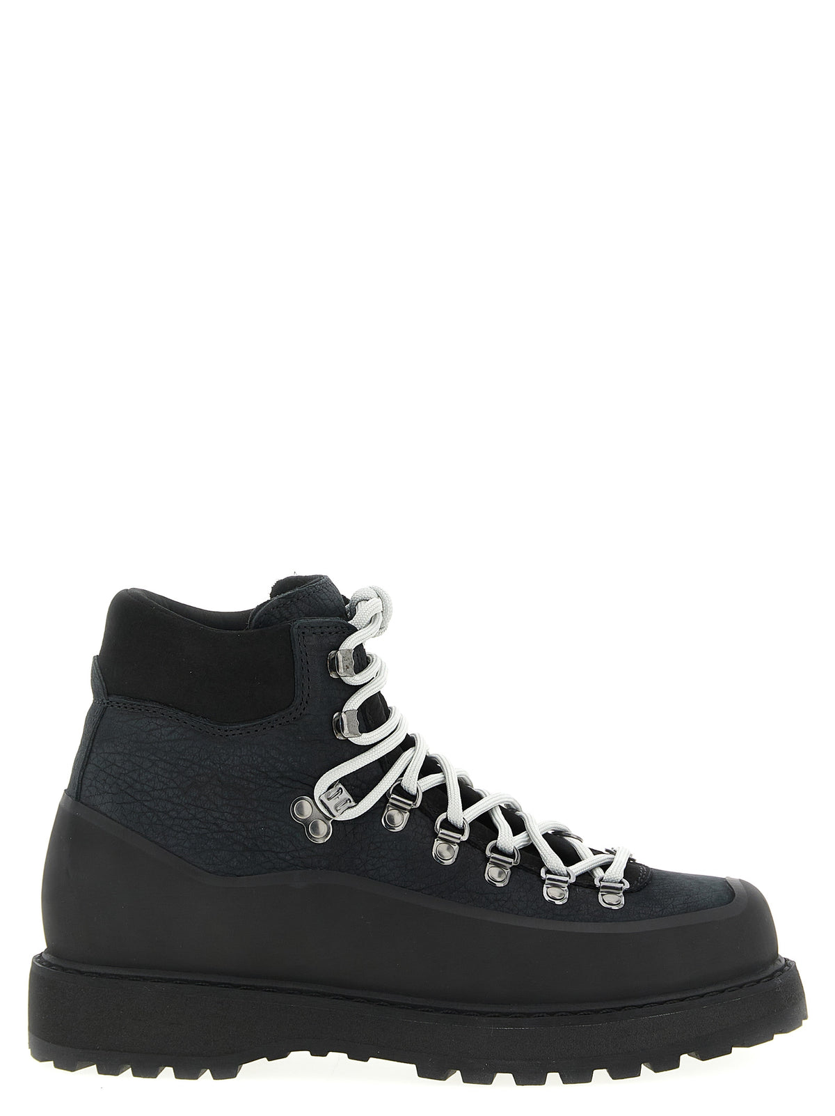 Diemme Black Cowhide Ankle Boots