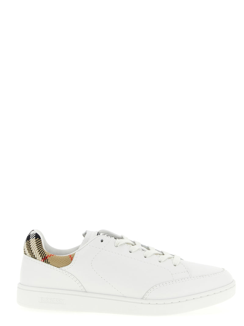 Burberry Multicolor Cowhide Low Top Sneakers for Women