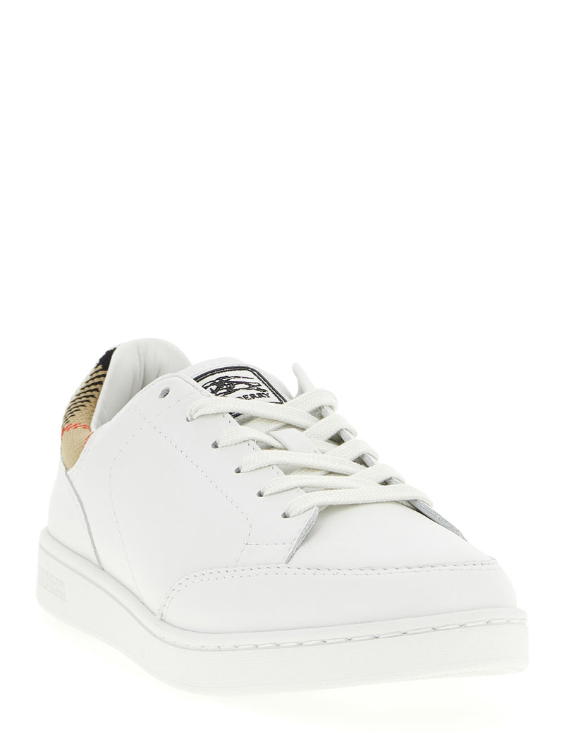 Burberry Multicolor Cowhide Low Top Sneakers for Women
