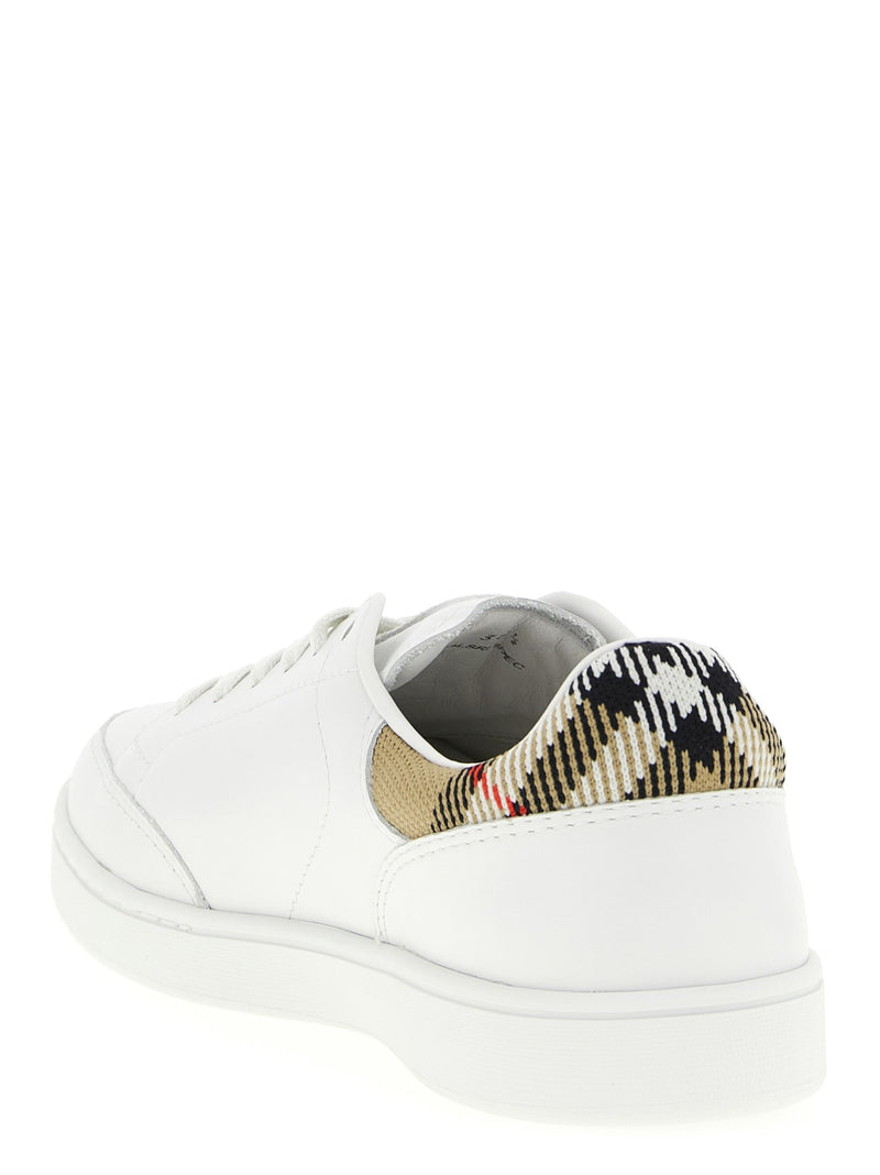 Burberry Multicolor Cowhide Low Top Sneakers for Women