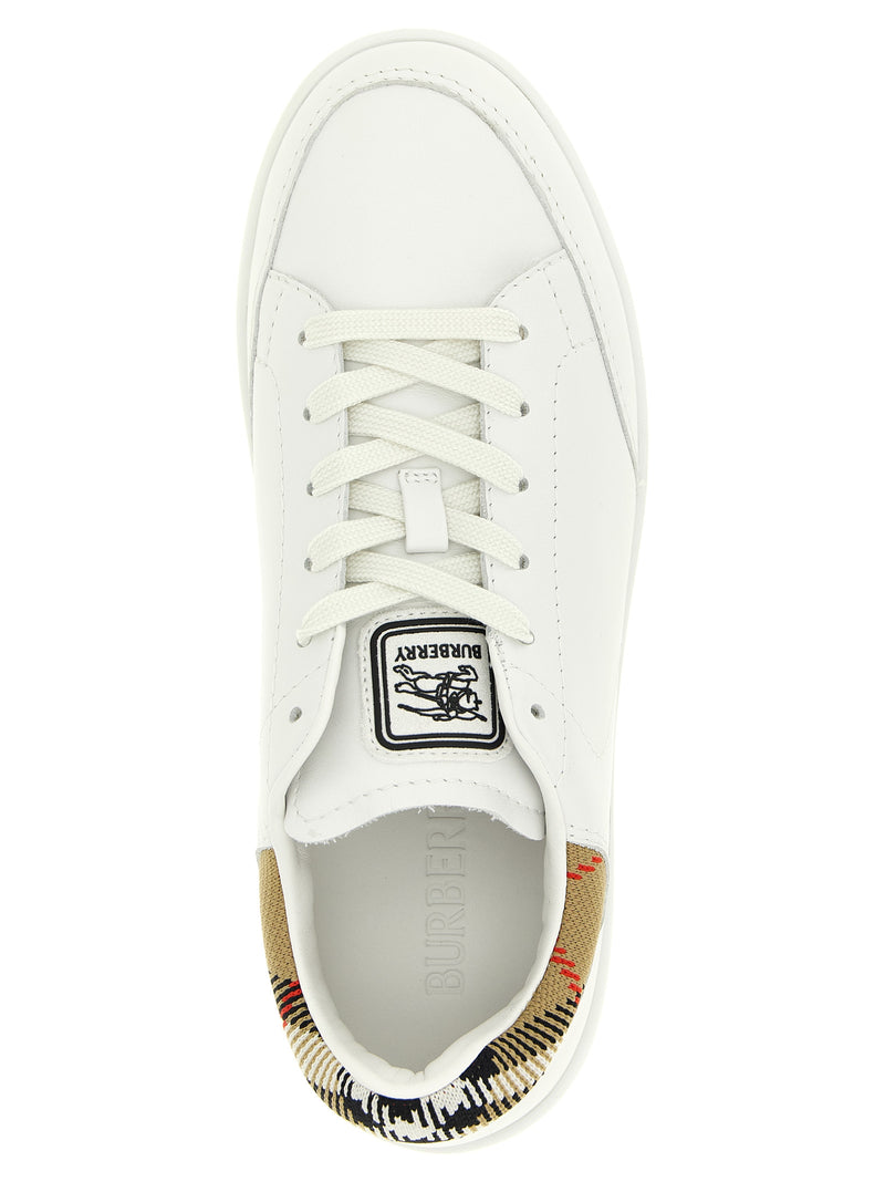 Burberry Multicolor Cowhide Low Top Sneakers for Women