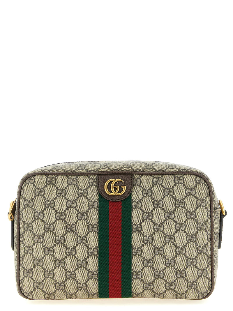 Gucci Ophidia Beige Polyethylene Crossbody Bag