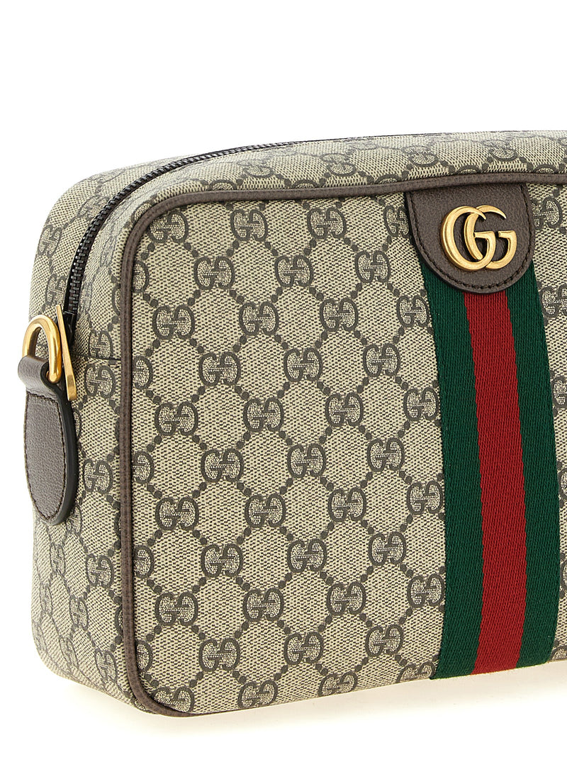 Gucci Ophidia Beige Polyethylene Crossbody Bag