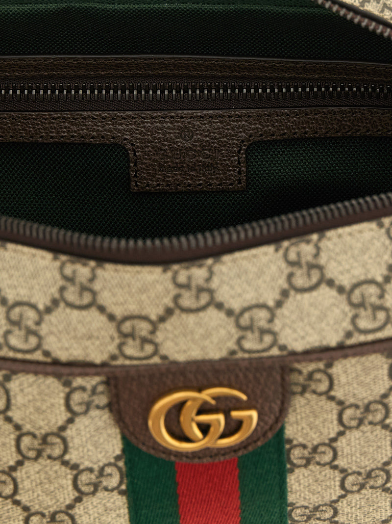 Gucci Ophidia Beige Polyethylene Crossbody Bag